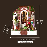 Hamaileon DIY Kit de Maisonnettes Miniatures en Bois à Construire Soi-même pour Adultes – Modèle de Jouet pour Créer des Maisons Miniatures