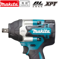 Makita DTW700 18VLi-ion LXT 1/2" carré Clé à chocs sans fil à moteur brushless pour réparation automobile, haute puissance, travaux de construction