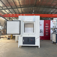 Controlador de Temperatura Remoto CHANGRI CR-SF16, Elemento Calefactor de Varilla de Silicio-Molibdeno de 1600, Horno de Mufla de Doble Carcasa