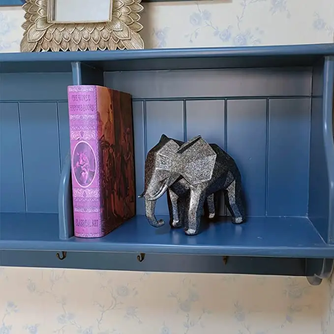 High Quality Modern Geometric Elephant Home Decor Sculpture Resin elephant Ornaments