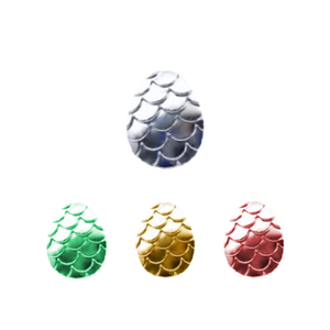 Calendo Nouvelle Arrivée Bijoux de Piercing de Mode ASTM F136 <span class=keywords><strong>Oeuf</strong></span> de Dragon en Titane Filetage Interne Ovale Labret Tops - Product Image 1