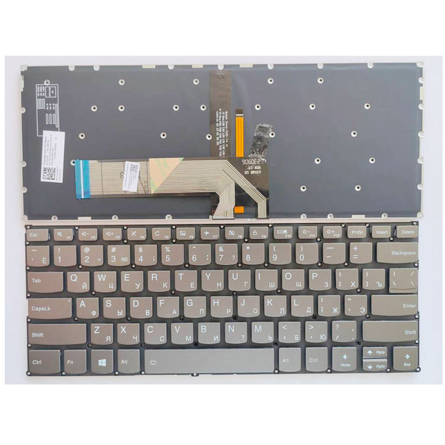 Laptop Russian Keyboard for Lenovo IdeaPad C340-14API Keyboard