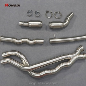 Système d'échappement intermédiaire résonné pour BMW S55 F82 F83 M4 F80 M3, échappement intermédiaire S55 à longueurs égales (2014-2019) - Product Image 2