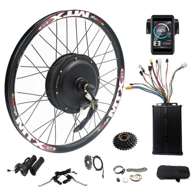 60V 72V MTX Ebike Conversion Kit - 2000W Brushless Hub Motor, 45A ...
