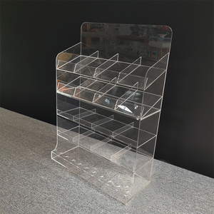 Hiện đại thân thiện với môi bán buôn <span class=keywords><strong>Acrylic</strong></span> khói cửa hàng hiển thị Kệ thanh lịch <span class=keywords><strong>Acrylic</strong></span> thuốc lá hiển thị trường hợp - Product Image 4