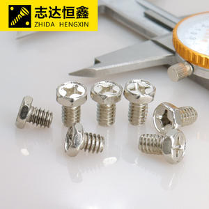 Venta al por Mayor de Tornillos Hexagonales Cruzados de 1/4 con Rosca Externa, Niquelados, para Carcasas de Monitoreo, Soportes, Pernos y - Product Image 3