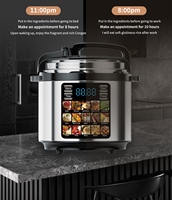 Autocuiseur Électrique Multifonctionnel 5L 110-220V, Cuiseur à Riz Intelligent, Fabricant Grossiste
