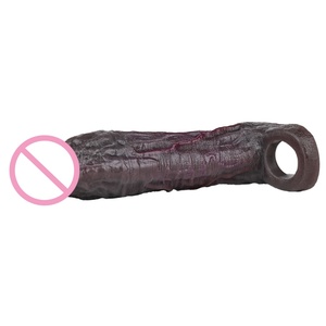 Funda de Silicona Reutilizable para Mejorar el Bienestar Masculino, Funda para Pene para Mejorar el Rendimiento y el Cuidado Íntimo - Product Image 4