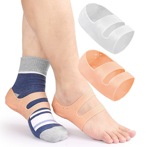 Inserts de talon coussinets pour <span class=keywords><strong>tendinite</strong></span> d'<span class=keywords><strong>achille</strong></span> fasciite plantaire protecteurs de talon coussin de soutien de talon pour femmes hommes - Product Image 2