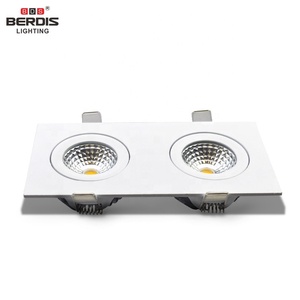 Duo doppio 2700K 3000K 4000K Slim Spot CE RoHs 68mm ritaglio germania bordo d'uscita regolabile da fioca a caldo faretto - Product Image 3
