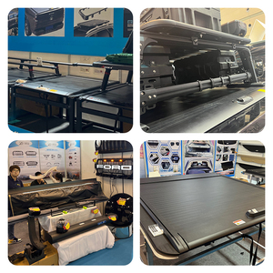 ฝาปิดกระบะท้ายแบบม้วนเก็บได้ ไฟฟ้า/ธรรมดา สำหรับรถยนต์โตโยต้า ไฮลักซ์ รีโว่ <span class=keywords><strong>SR5</strong></span> ปี 2020 2022 ราคาประหยัด - Product Image 5