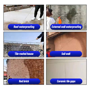 Re <span class=keywords><strong>trasparente</strong></span> Nano Spray colla impermeabile agente di rivestimento per il tetto esterno parete wc mattonelle costruzione acrilico adesivo DTF - Product Image 5