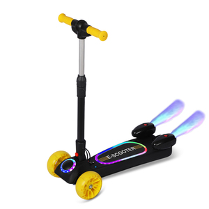 Monopattino Elettrico Blu/Rosso/Rosa/Giallo per Bambini con Luce LED Anteriore per Stimolare il Gioco Autonomo - Product Image 6