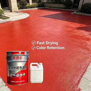 Fast Drying Exterior Acrylic Liquid Ground <b>Paint</b> for Concrete Floors Villa Outdoor <b>Roller</b> Brush Application - Product Image 3