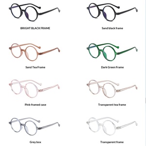 Logotipo personalizado clásico <span class=keywords><strong>Retro</strong></span> TR90 monturas <span class=keywords><strong>de</strong></span> <span class=keywords><strong>gafas</strong></span> redondas Anti Bloqueo <span class=keywords><strong>de</strong></span> luz azul <span class=keywords><strong>gafas</strong></span> <span class=keywords><strong>de</strong></span> protección - Product Image 6