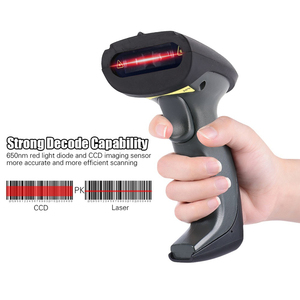 Yhdaa cường độ cao chống Thả Công Nghiệp Máy Quét Mã Vạch Súng tốc độ cao 1D <span class=keywords><strong>CCD</strong></span> cầm tay Đầu đọc mã vạch - Product Image 3