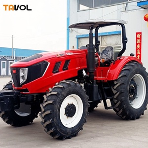 Vente à prix d'usine de tracteurs mini 4x4 de haute qualité 90HP, machine agricole 4 roues motrices avec composants de moteur essentiels, tracteur agricole - Product Image 1