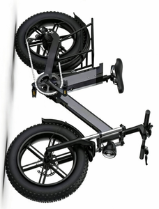 Bicicleta Eléctrica Abierta para Pasajeros XMAXVISION, Serie Semi-Automática, Amortiguadores Dobles Delanteros/Traseros, Pantalla LCD, Instrumento Trasero - Product Image 4