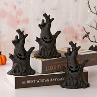Nouvelle Collection 2026 : Lanternes LED sans Flamme Réutilisables en Plastique pour Halloween – Décoration Rétro, Cadeau Idéal, Fournitures de Fête pour Table et Maison