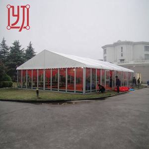 Tentes de fête blanches de grande taille 20 x 40 m à prix avantageux en vente - Product Image 4