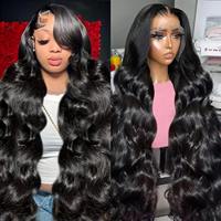 Perruque Super Double Drawn Body Wave, Perruques Lace Front en Cheveux Vierges Bruts, Perruques Full Lace Frontal HD en Cheveux Humains Pas Chères, Fournisseur Chinois de Cheveux