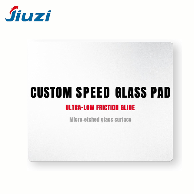 Customized Professional Esport Ultra-Smooth Micro-Etched Surface Non-slip Waterproof Scratch-Resistant Tempered Gaming Mouse Pad
