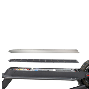 Plaque de fond en acier inoxydable, couvercle de batterie pour scooter électrique Xiaomi - Product Image 2