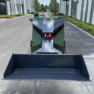 รถตักล้อยาง OMI รุ่นใหม่ แบบมัลติฟังก์ชั่น 350 กก. พร้อมบุ้งกี๋ - Product Image 1