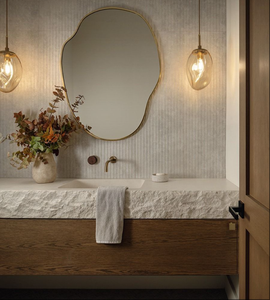 George Groep 2025 Nieuwe Design Badkamerkast Met Eendelig Rotsbak Voor Villa & Hotel - Product Image 3