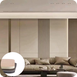 Linh hoạt và uốn cong trang trí sợi carbon tinh thể Hội Đồng Quản trị/tre than gỗ Veneer đá cẩm thạch kết cấu tường Bảng điều khiển - Product Image 1