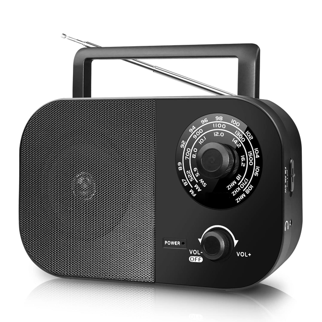 OEM Factory Portable Vintage Radio Retro Big Power FM/AM/SW 3 Band Radio Small Gifts for Home and Outdoor