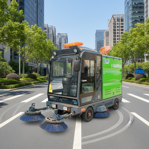 高效电动道路清洁车，配备自动抑尘雾炮，可实现低成本维护 - Product Image 2