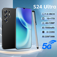 S24 Ultra, el Teléfono Inteligente Android para Juegos Más Vendido, Desbloqueo Facial, 16 GB + 1 TB de Almacenamiento