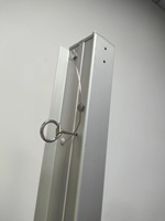 Échelle d'évacuation d'urgence en aluminium rétractable, échelles permanentes sûres et sécurisées DX-7048
