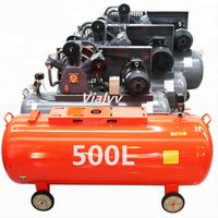 Piston kompresor udara Mini, suara rendah 5.5kw 7.5kw 11kw 200 Liter 1000l 100 Liter portabel 150 Liter