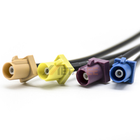 Connecteur Fakra étanche Code Z Brown F Câble coaxial