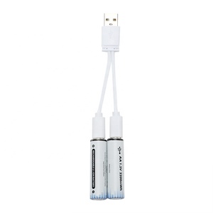 Cuanen Baterai Isi Ulang Sel Litium No. 5 UKURAN AA Kustom 1.5V untuk Sikat Gigi Elektrik - Product Image 3