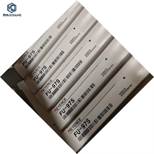 Capteur à fibre optique à faisceau traversant FU-97S avec gaine en acier inoxydable, détection 1300 mm, résistant à l'huile, 2 m de coupe libre - Product Image 1