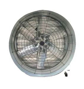 ABB Motor 50 inç kelebek koni egzoz üfleci eksenel akış fanı AC duvar tipi Fan egzoz, havalandırma ve soğutma duvara monte
