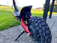 255x80 TUOVT Widened Pneumatic Tire Inflatable Tyre for VSETT 10+ ZERO 10X Kaabo Mantis Inokim OX 10 Inch Electric Scooter