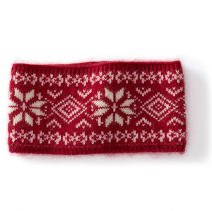 Bandeau d'hiver en laine tricotée VINTAGE, <span class=keywords><strong>cache</strong></span>-oreilles en <span class=keywords><strong>cachemire</strong></span> - Product Image 5