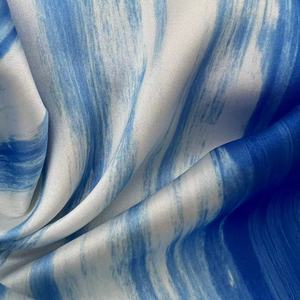 100% poliéster imitación acetato satén Popular Tie-Dye rayas estampado tela <span class=keywords><strong>en</strong></span> azul Rosa verde para Niñas Ropa y vestidos de costura - Product Image 5