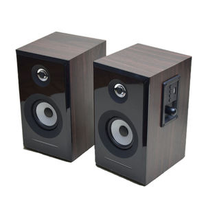 Altavoz de Estantería 2.0 de Madera con Bluetooth, Estéreo HiFi para Computadora Portátil, Alimentado por Corriente Alterna - Product Image 3
