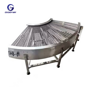 Máy nâng tấm xích thép không gỉ hai lớp dùng cho vật liệu hạt nặng, băng tải nghiêng dùng để cấp liệu và vận chuyển - Product Image 1