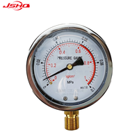 Manomètre numérique en acier inoxydable 316L avec manchon en caoutchouc Haute précision 100 mm 0~60 MPa