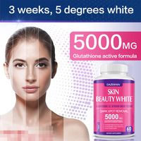 Capsules de collagène au glutathion pour éclaircir la peau avec biotine et acide hyaluronique, complément beauté éclaircissant pour femmes