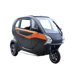 Ba bánh xe điện mini Scooter ba bánh cho người lớn OEM động cơ axit điện pin