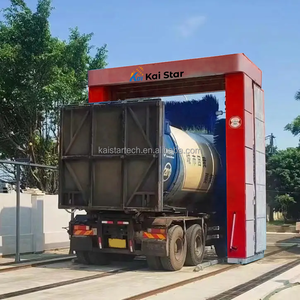 Autolavaggio Elettrico Drive-Through per Autobus e Camion, Costruzione in Acciaio Inox, Motori Italiani, Tre Spazzole Schiumogene, Completamente Automatico - Product Image 5
