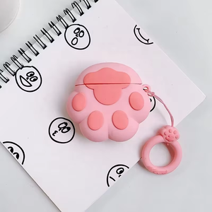 Vente flash - <span class=keywords><strong>Coque</strong></span> en silicone souple 3D avec personnages de dessins animés mignons pour Airpod standard pour étui Apple <span class=keywords><strong>Airpods</strong></span> - Housse de protection 3D de dessin animé - Product Image 2
