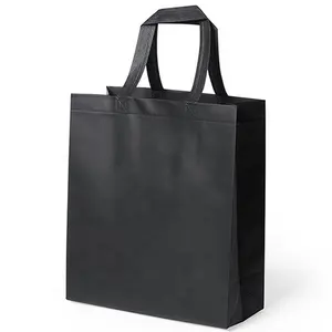 Sac de Shopping pliable en Pp, Non tissé, pour vêtements, personnalisés, vente en gros, écologique, 10 pièces